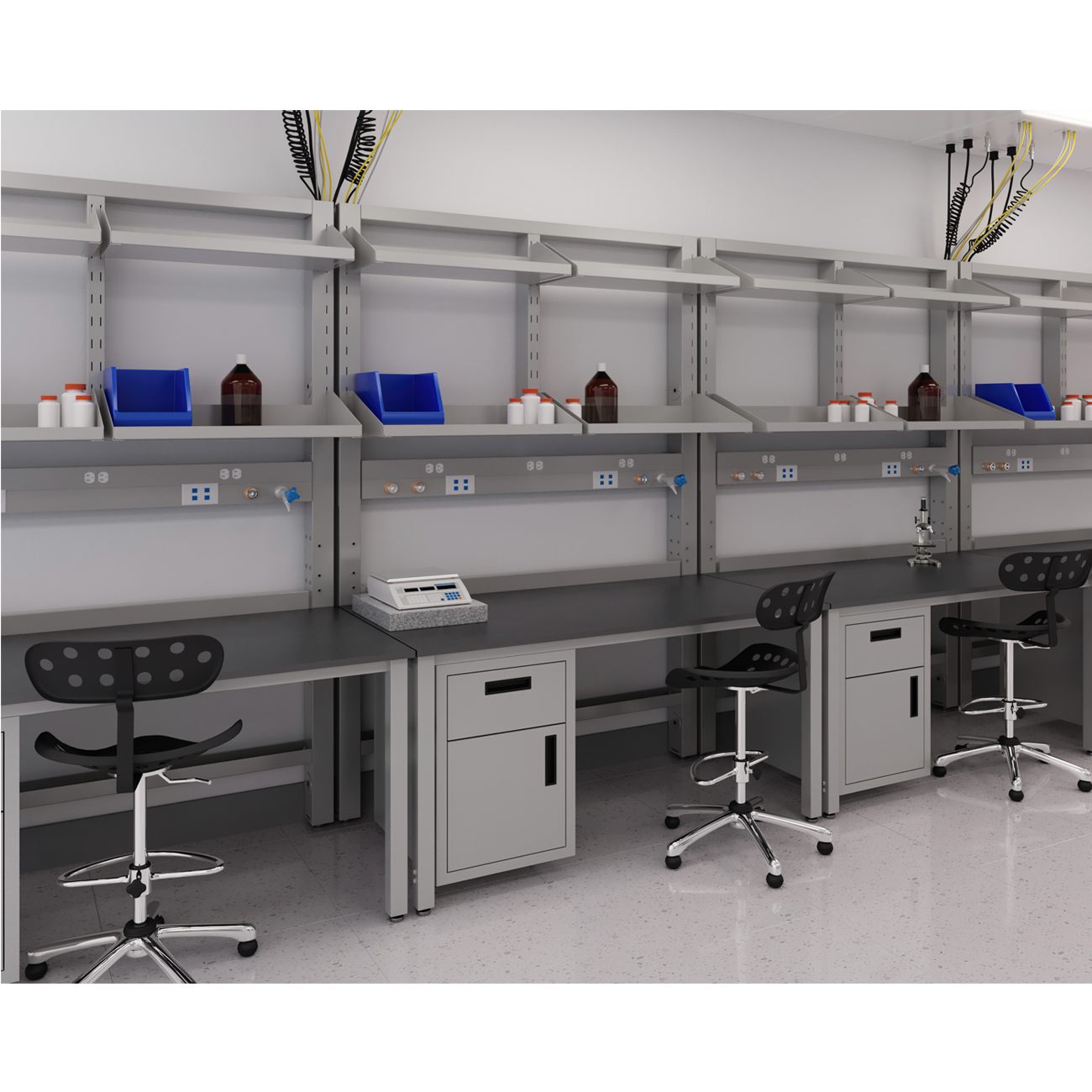life sciences and university lab benching