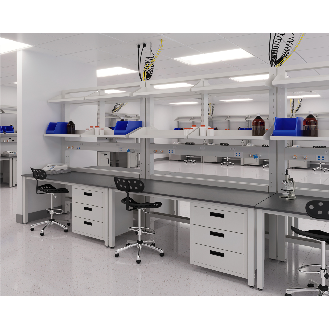 clean lab environment