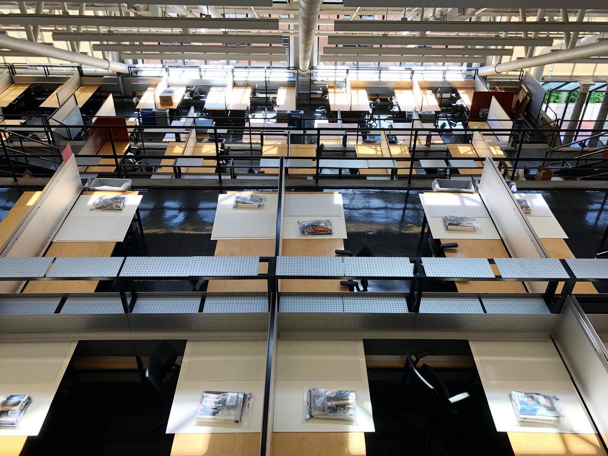 Furniture at the Renovated GUND Hall at Harvard Graduate School of Design