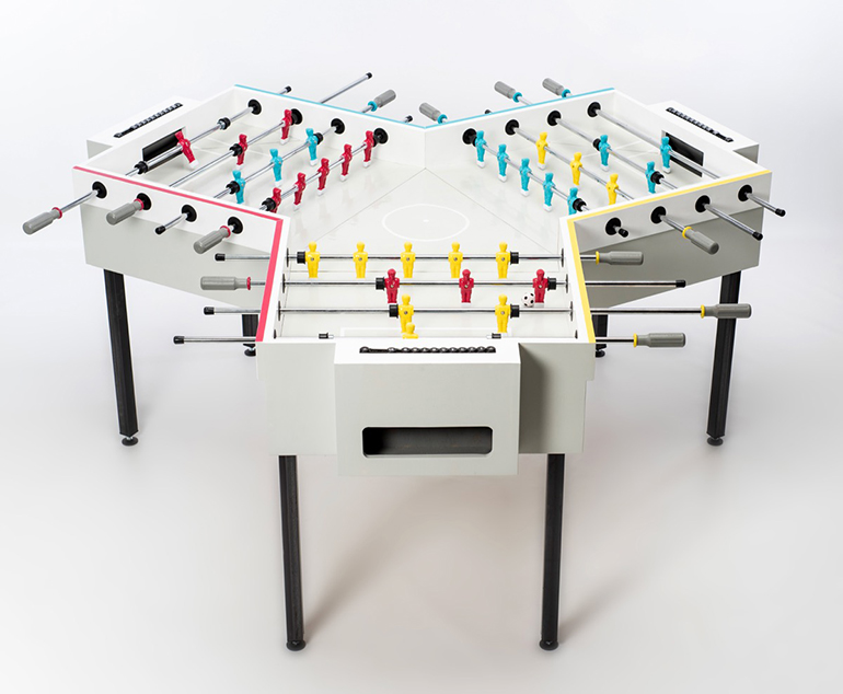 y-kicker foosball table