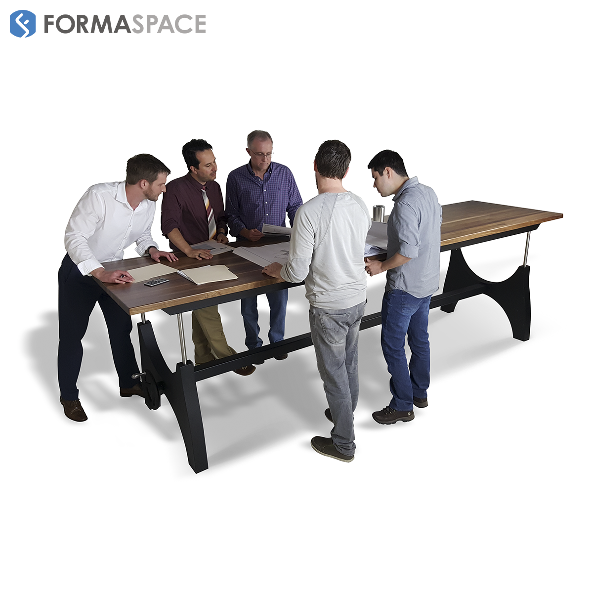 standing collaborative meeting table